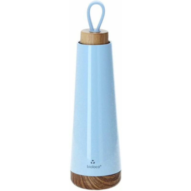 biloco bel 109 θερμος Ανοξείδωτο Θερμός Bioloco Loop (500ml) - Light Blue - Image 1