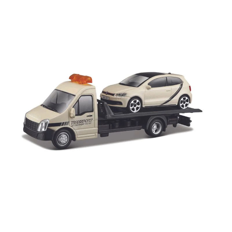 BBURAGO flatbed polo gti Φορτηγάκι Flatbed Volkswagen Polo GTI (1:43) - Image 1