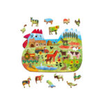 Ξύλινο Παζλ 48 τμχ - Φάρμα - Image 2