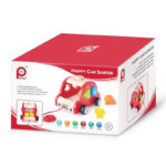 Ξύλινη Τρεχαλίτσα Ταξινόμησης με Τουβλάκια - Αυτοκινητάκι - Image 2