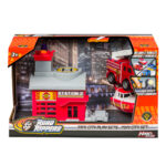 Πυροσβεστικός Σταθμός με 2 Οχήματα Ήχο & Φως