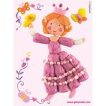 PlayMais Σφουγγαράκια (Κατασκευή με 12 Κάρτες) - Πριγκίπισσες - Image 2