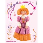 PlayMais Σφουγγαράκια (Κατασκευή με 12 Κάρτες) - Πριγκίπισσες - Image 4