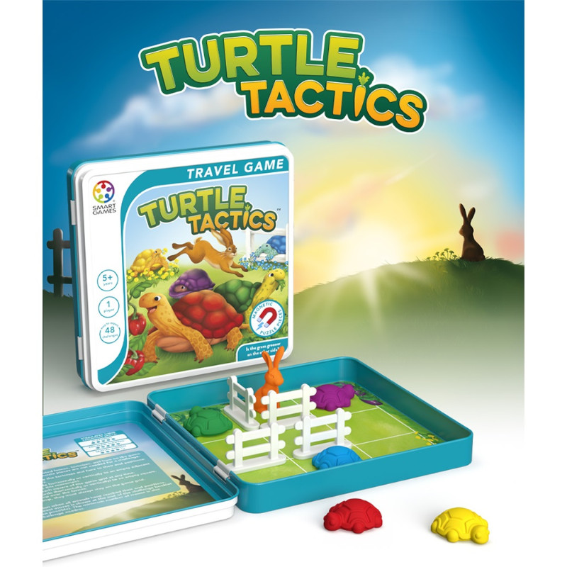 SMARTGAMES TURTLE TACTICS SmartGames Μαγνητικό - Χελωνάκια (48 Προκλήσεις) - Image 1