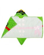 Παιδική Πετσέτα με Κουκούλα - Κροκόδειλος Πειρατής - Image 3