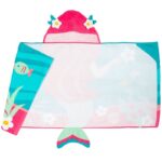 Παιδική Πετσέτα με Κουκούλα - Pink Mermaid - Image 3