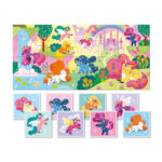 Παζλ (4 & 32 τμχ) Διπλής Όψεως - Μονόκεροι - Image 2