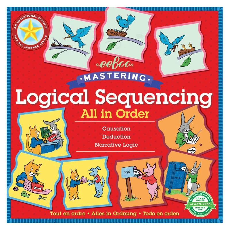EEBOO LOGIC ALL IN ORDER Επιτραπέζιο Logical Sequence - All in Order - Image 1