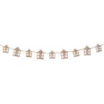 Φωτιστικό Γιρλάντα - Ξύλινα Σπιτάκια