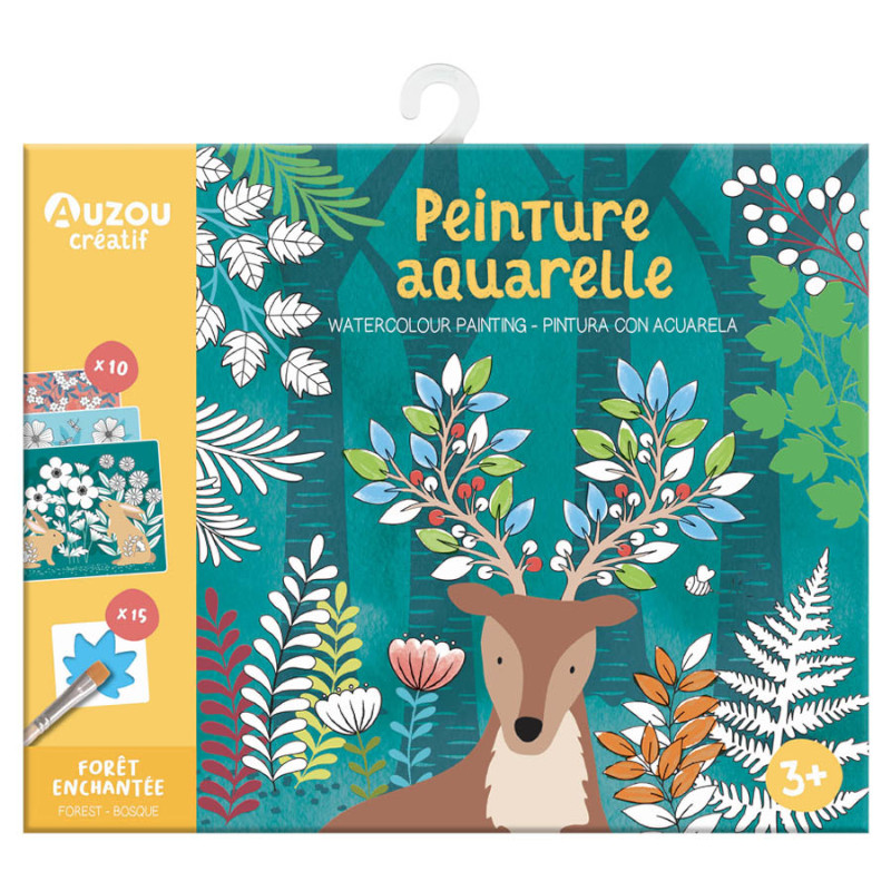 ΖΩΓΡΑΦΙΚΗ ΑΚΟΥΑΡΕΛΑΣ ΔΑΣΟΣ Ζωγραφική Ακουαρέλας - Μαγεμένο Δάσος - Image 1