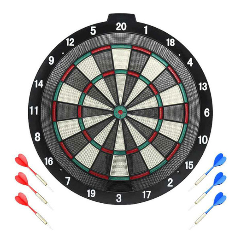 DARTBOARD BEST 62106A Στόχος Ασφαλείας με Βελάκια - Image 1