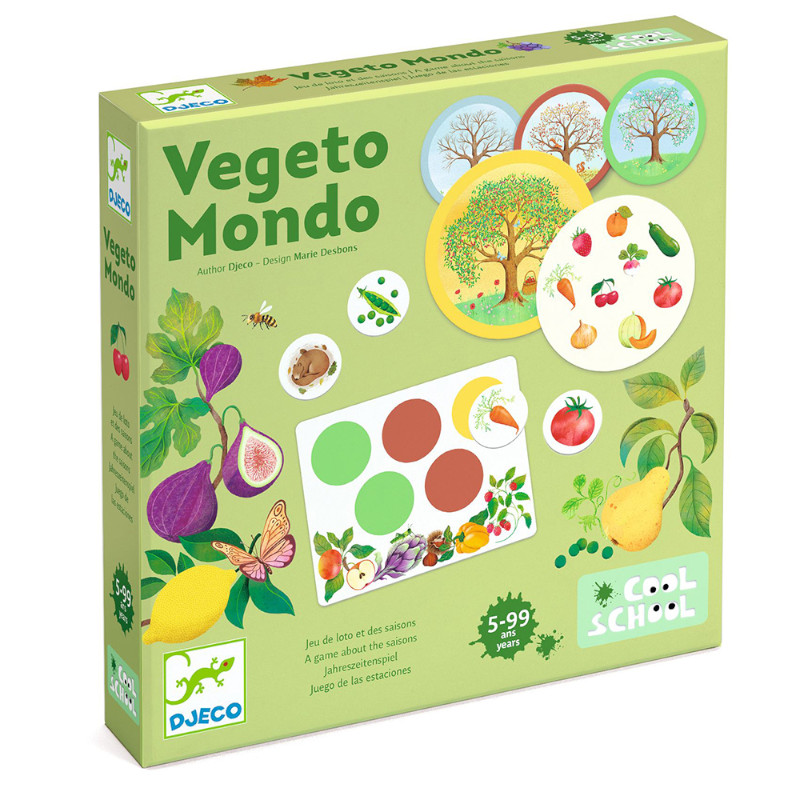 VEGETO MONDO Επιτραπέζιο Αντιστοίχισης - Εποχές - Image 1
