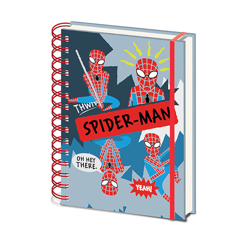 NOTEBOOK A5 SPIDERMAN Σημειωματάριο A5 - Spiderman Wiro Notebook - Image 1