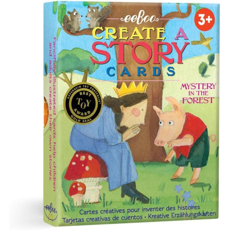 CREATE A STORY MYSTERY IN THE FOREST Επιτραπέζιο με Κάρτες - Tell me a Story, Mystery in the Forest - Image 1