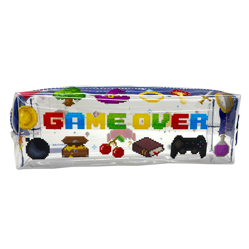 PCASE81 Game Over Clear Pencil Case - Image 1