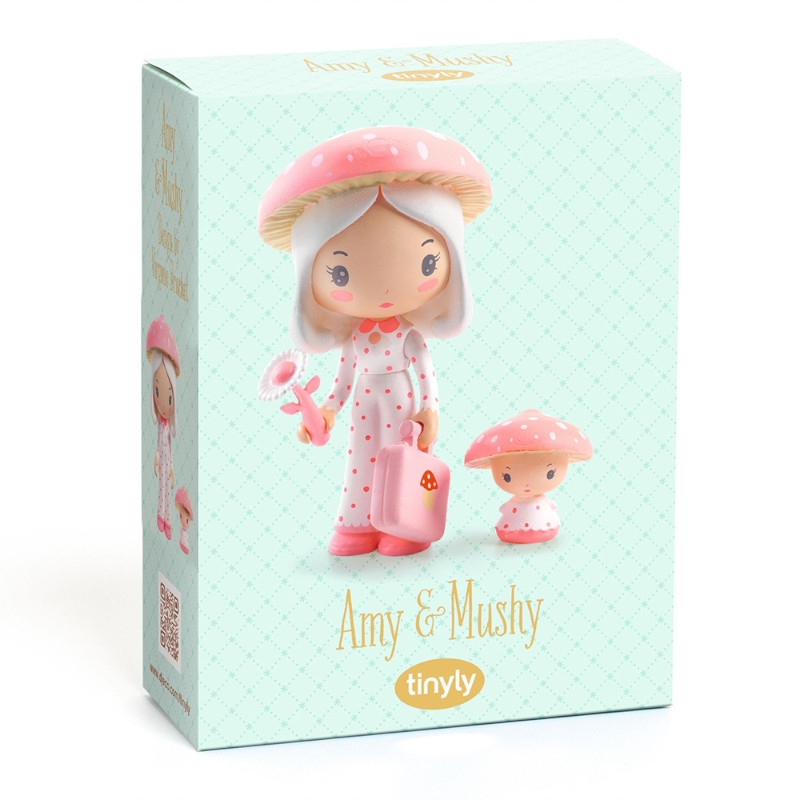 TINYLY AMY AND MUSHY Φιγούρα Tinyly Amy & Mushy - Image 1