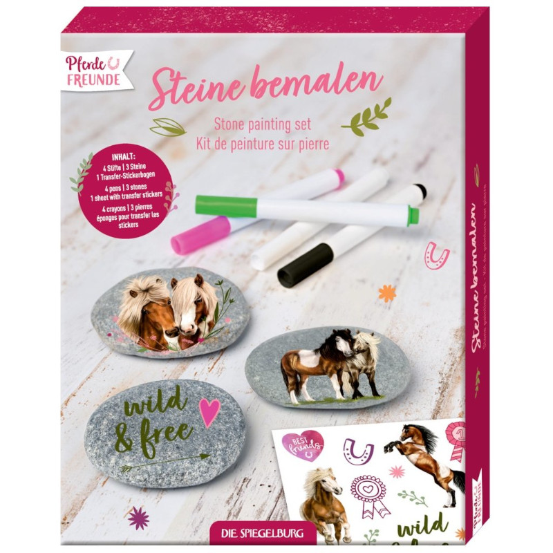 ΖΩΓΡΑΦΙΖΩ ΠΕΤΡΕΣ ΜΕ ΑΛΟΓΑ Ζωγραφίζω Πέτρες - Horse Lovers - Image 1