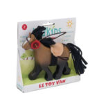 Ξύλινο Καφέ Άλογο - Image 2