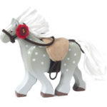 Ξύλινο Γκρι Άλογο