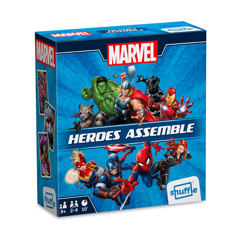SHUFFLE GAME MARVEL Επιτραπέζιο Shuffle Games – Marvel - Image 1