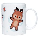 Festive Friends Christmas Porcelain Mug - Image 2