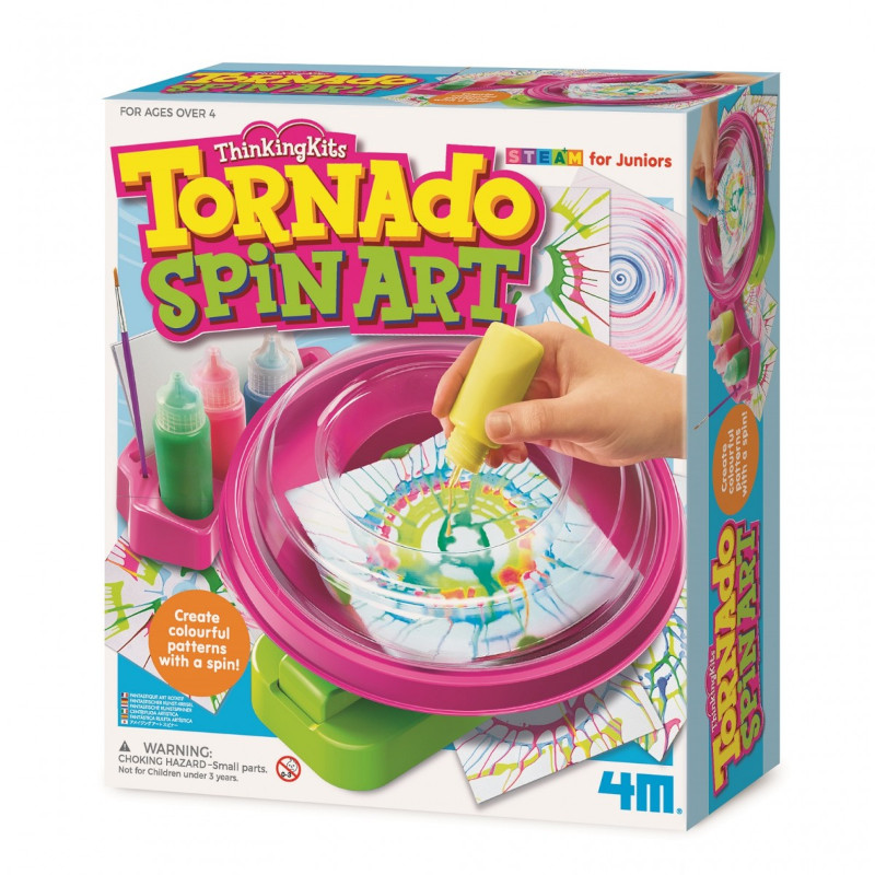 4M ΖΩΓΡΑΦΙΚΗ SPIN ART Περιστρεφόμενη Μηχανή Αφηρημένης Τέχνης - Image 1