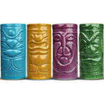 Σετ 4 Ποτήρια - Tiki Mug