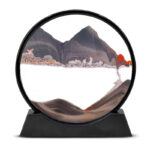 Περιστρεφόμενο 3D Διακοσμητικό με Κινούμενη Άμμο
