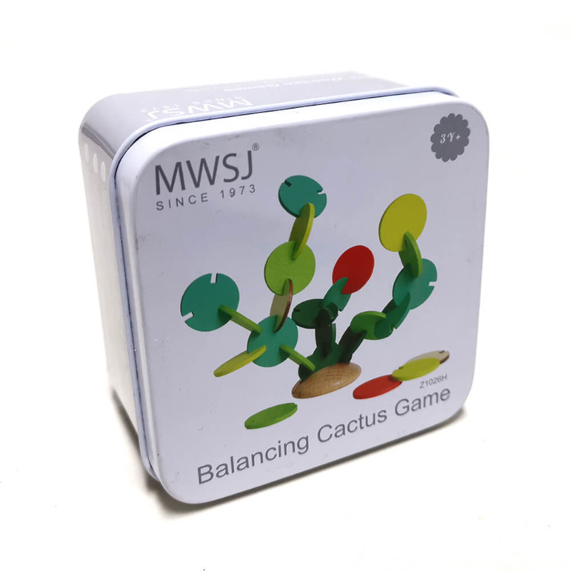 Balancing Cactus Game Ξύλινο Balancing Cactus Game - Image 1
