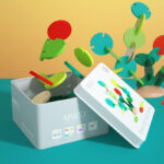 Ξύλινο Balancing Cactus Game - Image 2