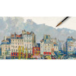 Βιβλίο Χρωματισμού 16 Έργων Τέχνης - Impressionism - Image 3