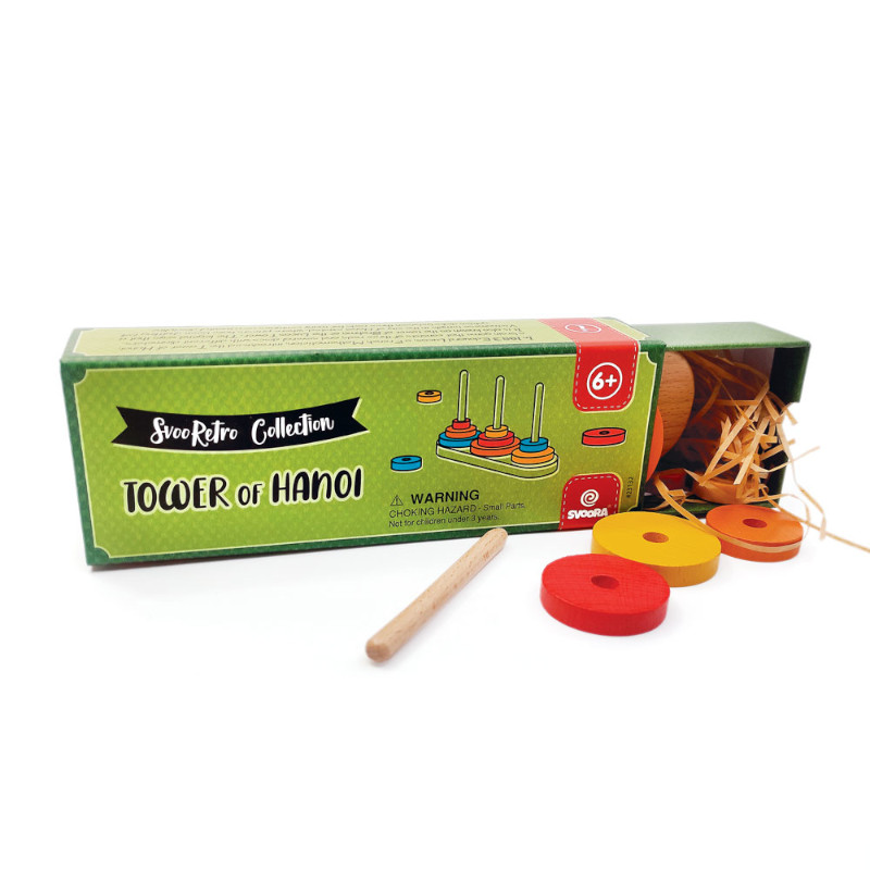 SVOORETRO Ο ΠΥΡΓΟΣ ΤΟΥ ΑΝΟΙ SvooRetro Σπαζοκεφαλιά - Πύργος του Ανόι - Image 1