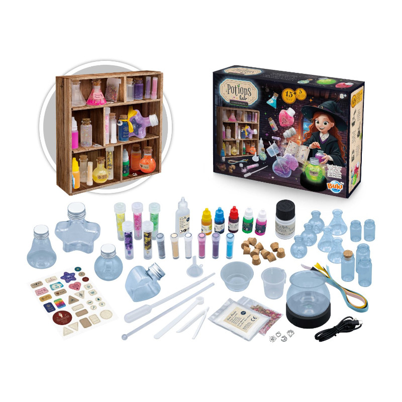 BUKI 2176 POTIONS LAB Το Εργαστήριο των Μαγικών Φίλτρων - 15 Πειράματα - Image 1
