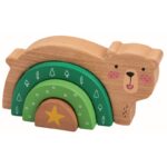 Παιχνίδι Στοίβαξης - Ξύλινη Αρκουδίτσα