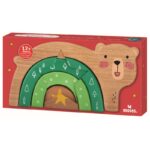 Παιχνίδι Στοίβαξης - Ξύλινη Αρκουδίτσα - Image 2