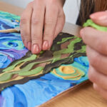 Δημιουργικό Σετ Ζωγραφικής 3D με Πηλό - Starry Night - Image 3