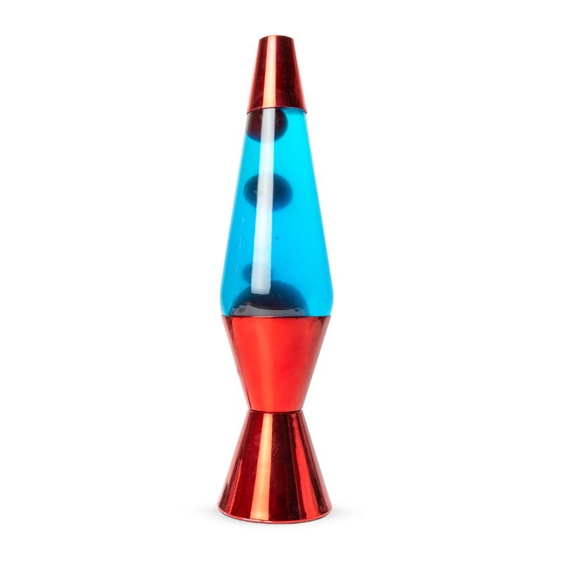 THE SOURCE LAVA LAMP BLUE Φωτιστικό Λάβας Blue Molten με Μεταλλική Βάση - Image 1