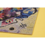 Zoom Micropuzzle (150 τμχ) - Gelb-Rot-Blau - Kandinsky - Image 4