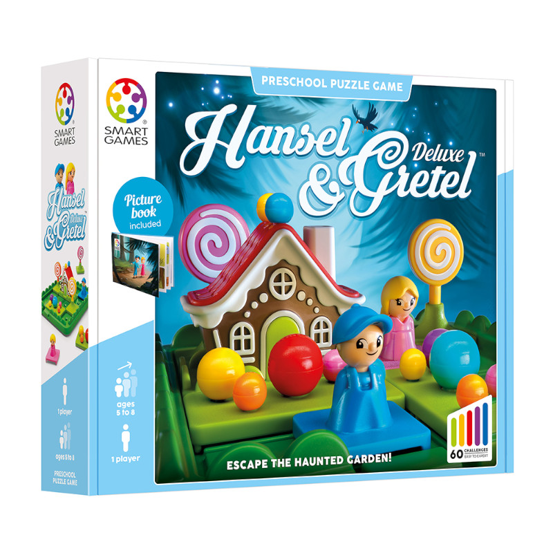 SMARTGAMES SG028 HANSEL GRETEL SmartGames - Χάνσελ & Γκρέτελ (60 Προκλήσεις) - Image 1