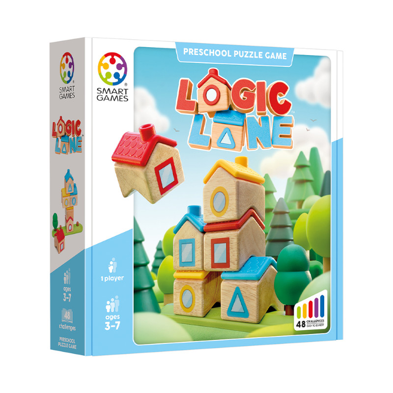 SMARTGAMES SG044 LOGIC LANE Smart Games - Μονοπάτι Λογικής (48 Προκλήσεις) - Image 1