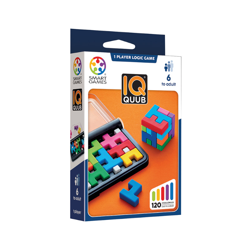 SMARTGAMES SG494 IQ QUUB Smart Games - IQ Quub (120 Προκλήσεις) - Image 1
