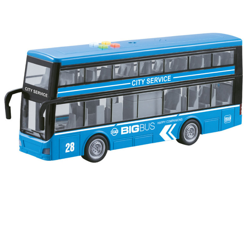 TGR 274391 ΔΙΠΛΟ ΤΟΥΡΙΣΤΙΚΟ ΛΕΩΦΟΡΕΙΟ Τουριστικό Διπλό Λεωφορείο με Ήχους και Φώτα - Image 1