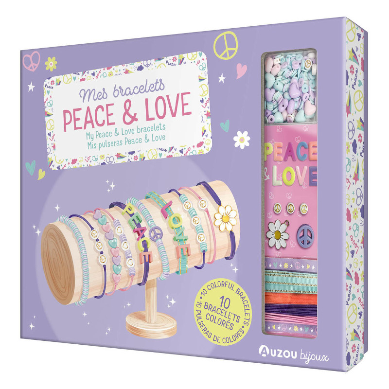 AUZOO 555777 ΚΑΤΑΣΚΕΥΗ ΒΡΑΧΙΟΛΙΑ Κατασκευή Βραχιόλια Ειρήνης & Φιλίας - Image 1