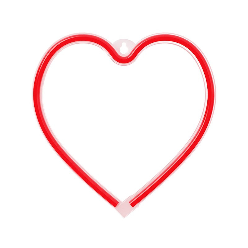 FOREVER RTV100214 NEON LIGHT HEART Φωτιστικό σε Σχήμα Καρδιάς - Neon LED Light - Image 1