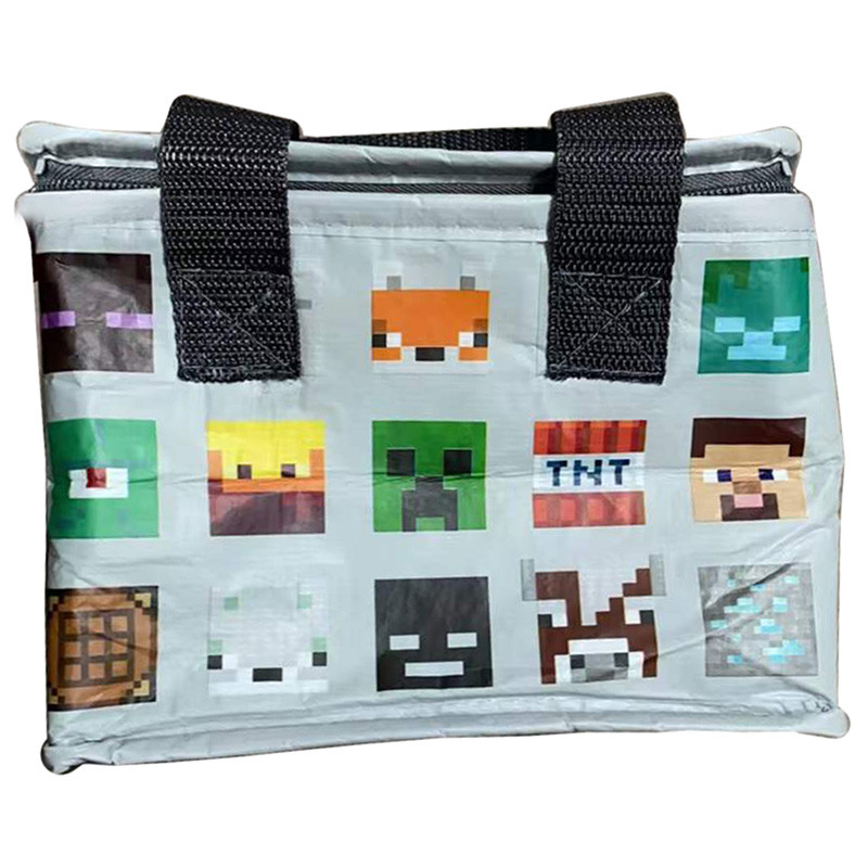 PUCKATOR COOLB104 ΙΣΟΘΕΡΜΙΚΗ ΤΣΑΝΤΑ Ισοθερμική Τσάντα - Minecraft Faces - Image 1