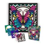 Σετ Χειροτεχνίας - Butterfly Wood Art (25x25εκ) - Image 3