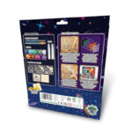 Ξύλινη 3D Κατασκευή Ζωγραφικής - Space Scene (25x25εκ) - Image 2