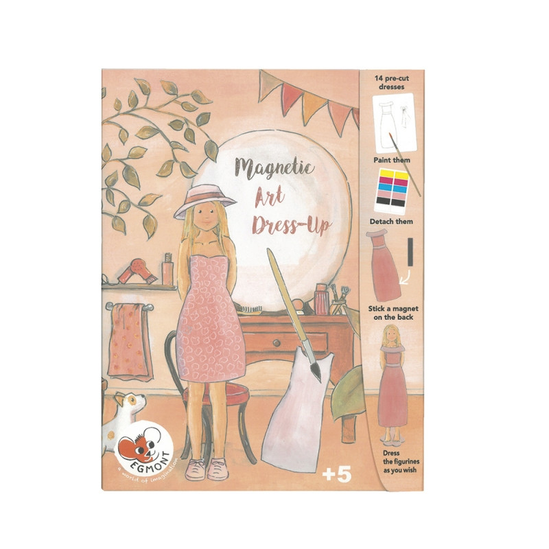 EGMONT TOYS 630673 MAGNETIC ART DRESS UP Μαγνητικό Σετ Ζωγραφικής & Μόδας - Image 1