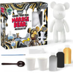 Κατασκευή Fluid Art - Metallic Marble Bear Kit (23εκ)