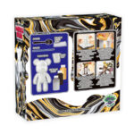 Κατασκευή Fluid Art - Metallic Marble Bear Kit (23εκ) - Image 6